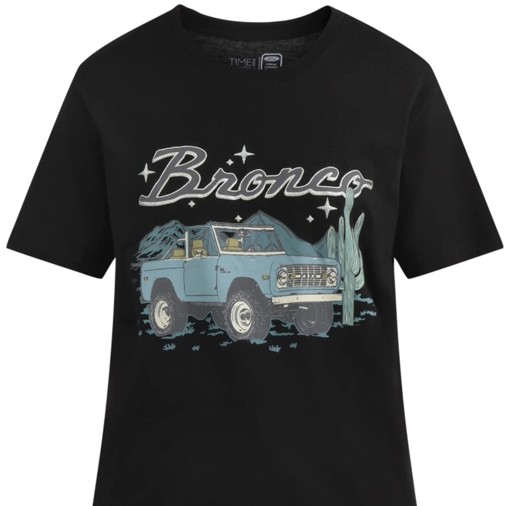 Time and Tru Ford Bronco Women's Graphic Tee
